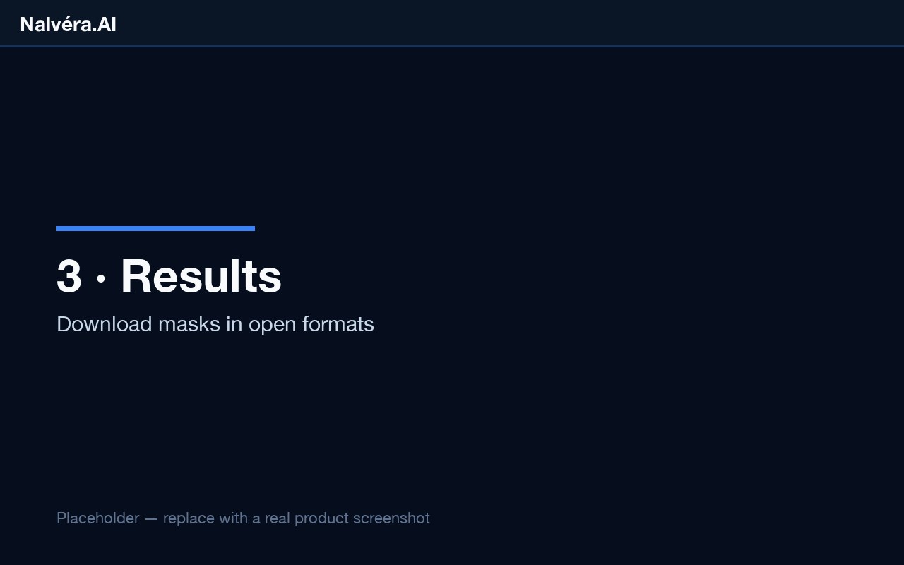 My Results screen — filterable table of completed jobs